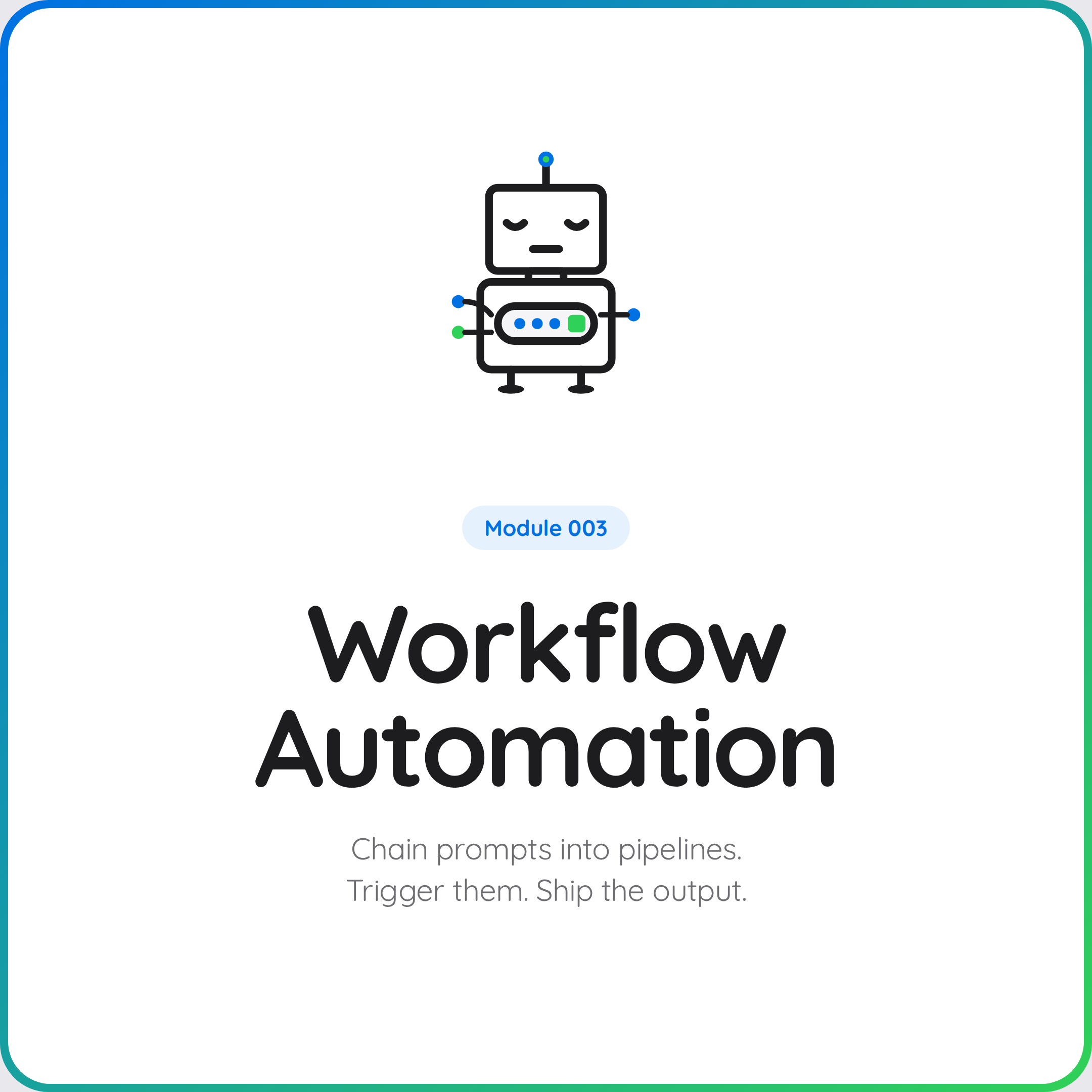 Coming Soon: Workflow Automation