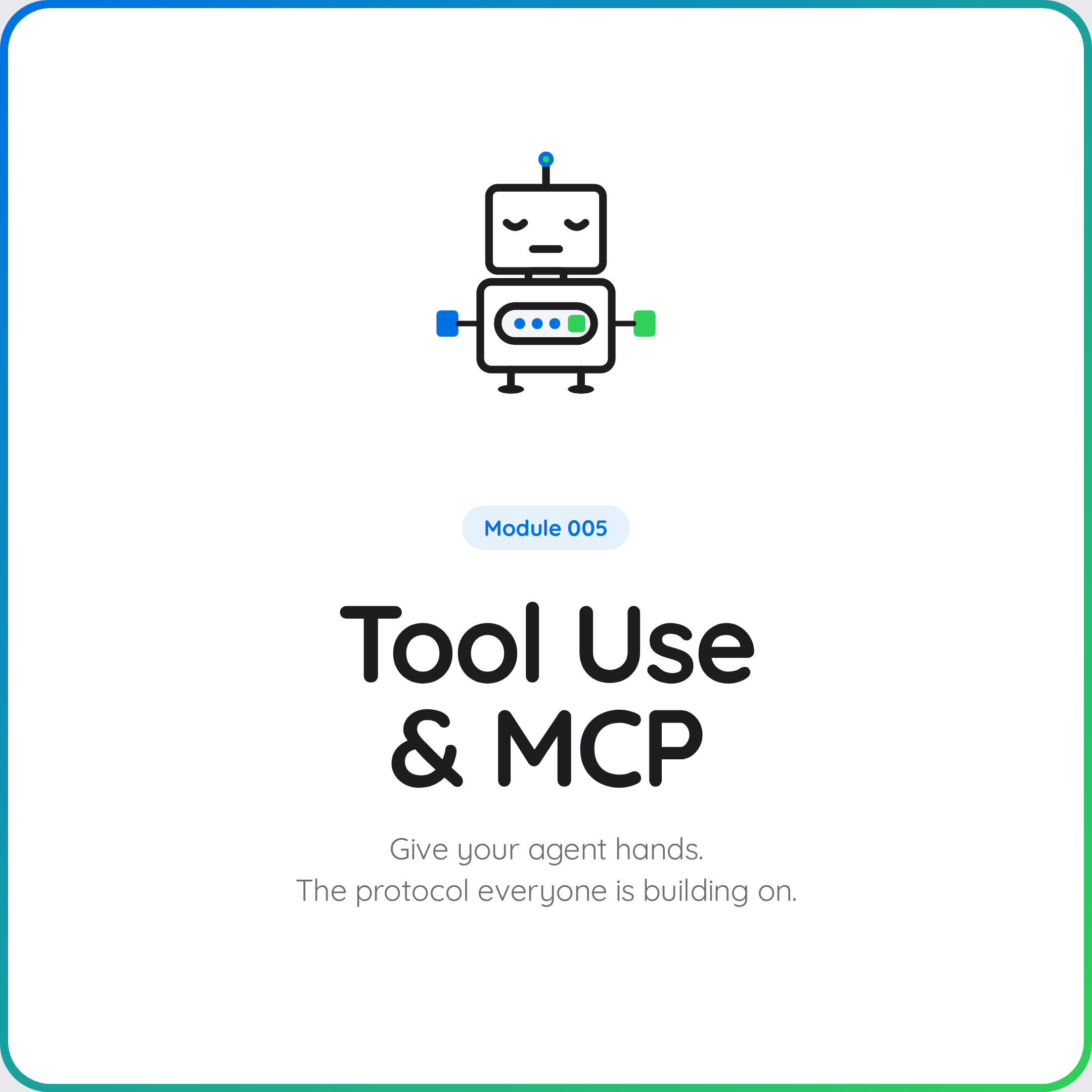 Coming Soon: Tool Use & MCP