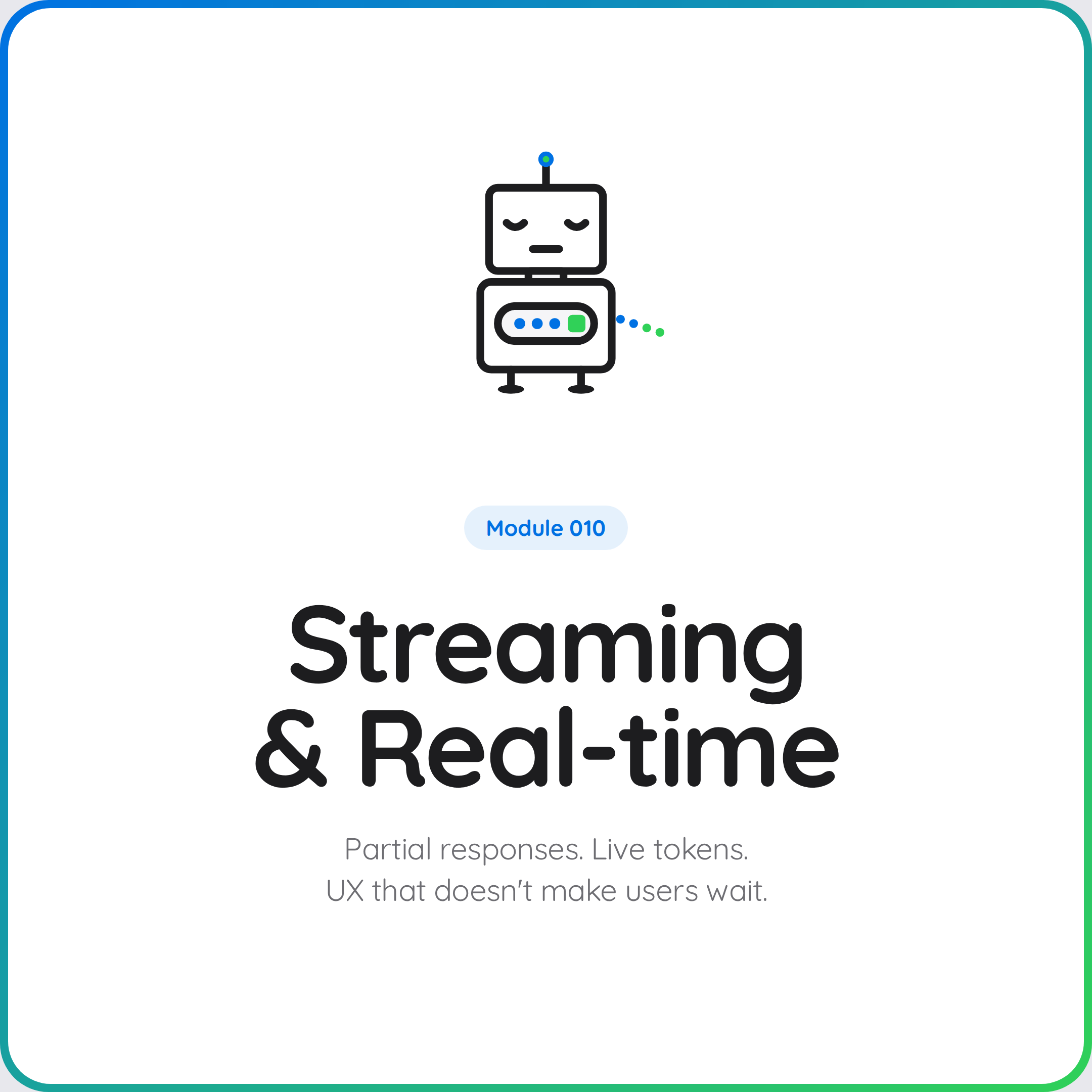 Coming Soon: Streaming & Real-time